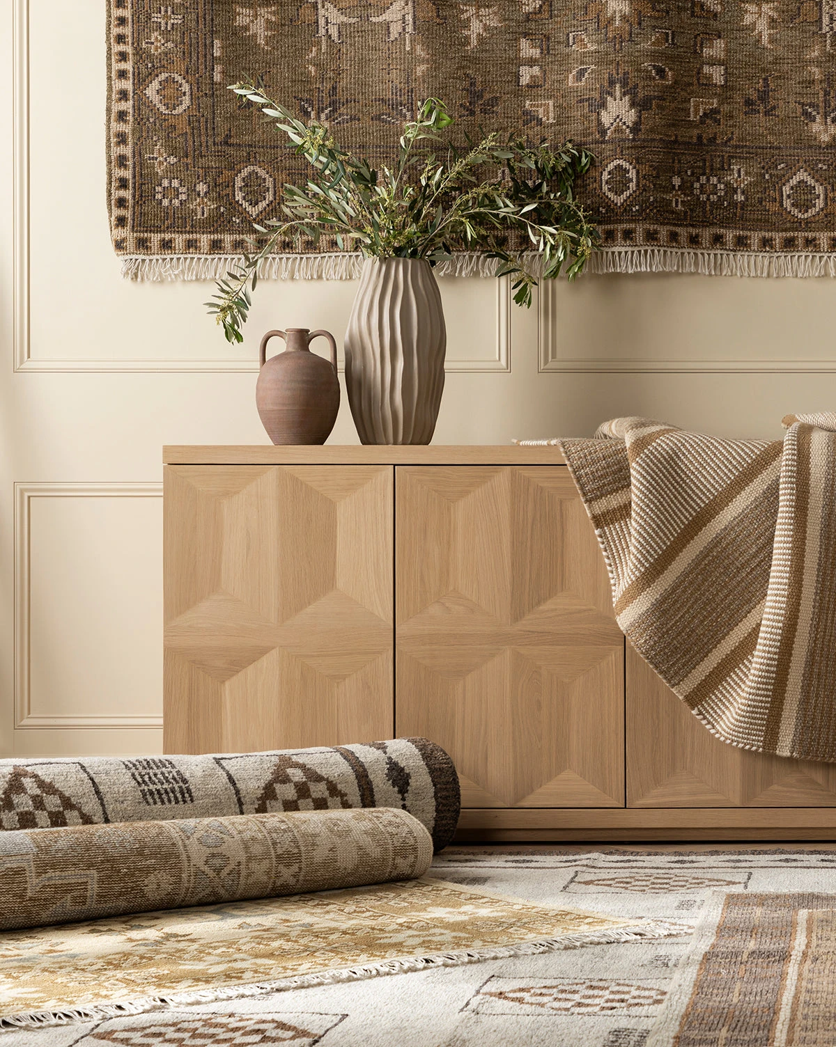 Bloomingville Ione Fluted Vase 4 Bloomingville Ione Fluted Vase - Image 2