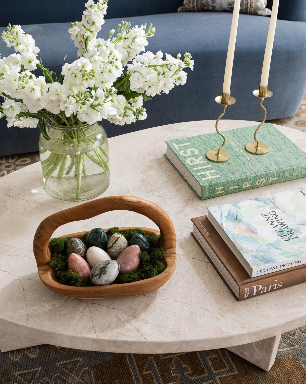 Organic Teak Wood Basket 4 Organic Teak Wood Basket - Image 2