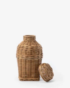 Ahnamia Wicker Jars 14 Ahnamia Wicker Jars -Bloomingville Shop AhnamiaWickerJars MDCR2391 NAT S D1