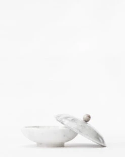 Arabesco Marble Lidded Catch-All -Bloomingville Shop ArabescoMarbleCanister 1 1136382a 2dcc 4c19 ab2a be57c95f5cae