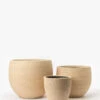 Bodie Tan Fiberstone Planter -Bloomingville Shop BodieTanFiberstonePlanter MDCR2577 TAN MAIN