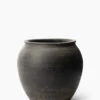Brushed Charcoal Vase -Bloomingville Shop BrushedCharcoalVase MDCR1650 BLK OS MAIN T