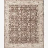 Concetta Hand-Knotted Wool Rug -Bloomingville Shop ConcettaHand KnottedWoolRug MRUG0828 BWN 8x10 1