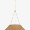 Corinne Woven Hanging Shade -Bloomingville Shop CorinneWovenHaningShade MLHT1720 BRS OS MAIN T