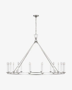 Darlana Single Ring Chandelier -Bloomingville Shop DarlanaSingleRingChandelier MLHT1710 PNI 2X MAIN T T