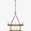 Darlana Wrapped Two-Tiered Chandelier 2 Darlana Wrapped Two-Tiered Chandelier -Bloomingville Shop DarlanaWrappedTwoTierChandelier MLHT1775 INR M T