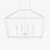 Denison White Rectangular Lantern -Bloomingville Shop DenisonWhiteRectangularLantern MLHT1590 WHT OS MAIN
