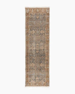 Elison Hand-Knotted Wool Rug -Bloomingville Shop ElisonHand KnottedRug MRUG0912 MLT 3x8 T