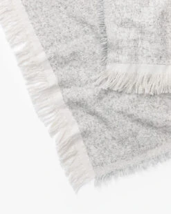 Esma Gray Fringed Throw 12 Esma Gray Fringed Throw -Bloomingville Shop EsmaGrayFringedThrow MBED0249 GRY 50x70 D2 T