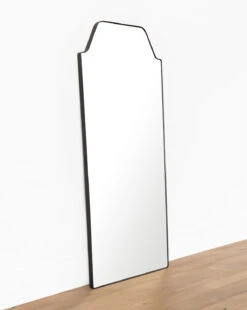 Giles Floor Mirror -Bloomingville Shop GilesFloorMirror MMIR0242 BLK 37x78 D1