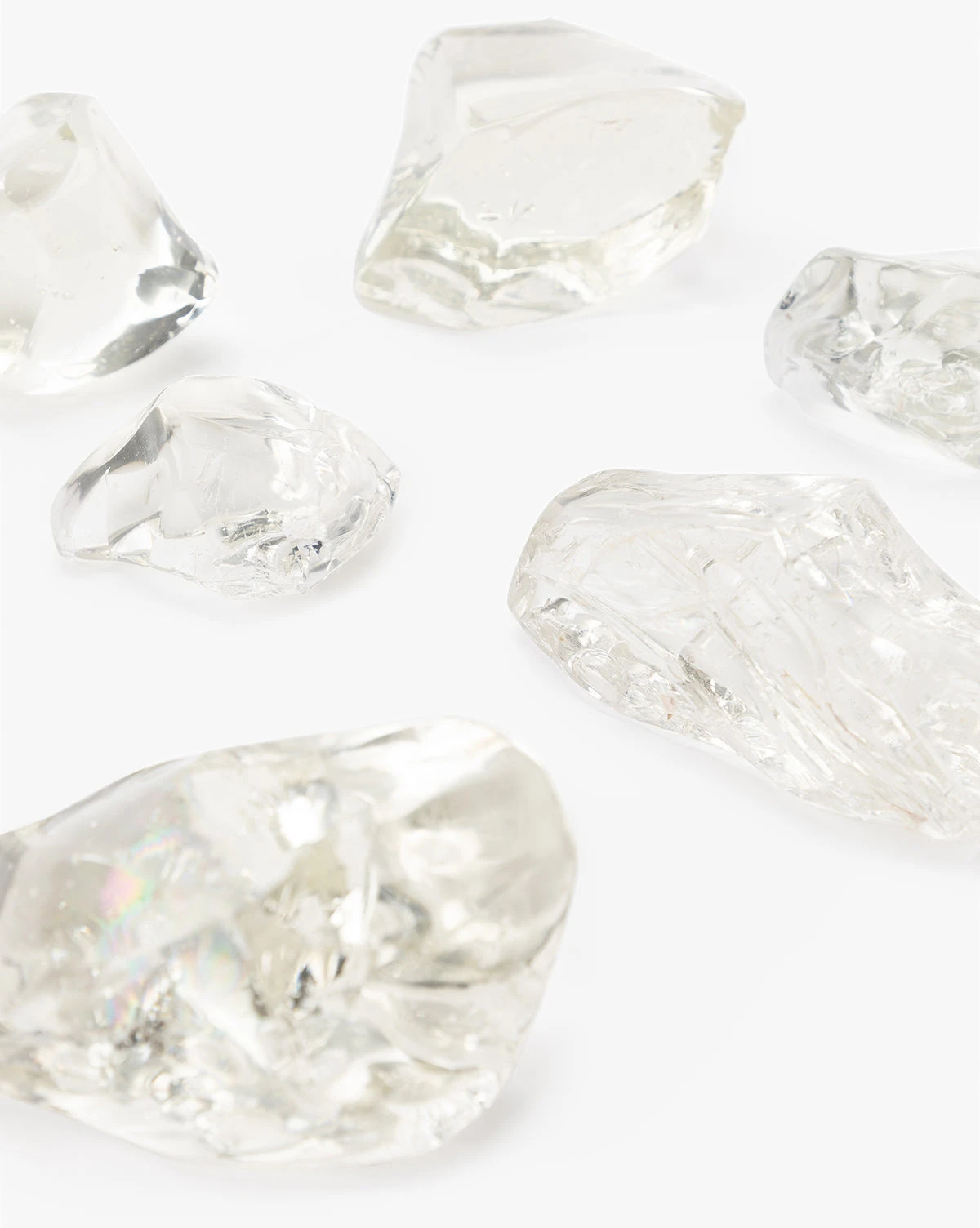 Glass Crystal Object (Set Of 3) 7 Glass Crystal Object (Set Of 3) - Image 5