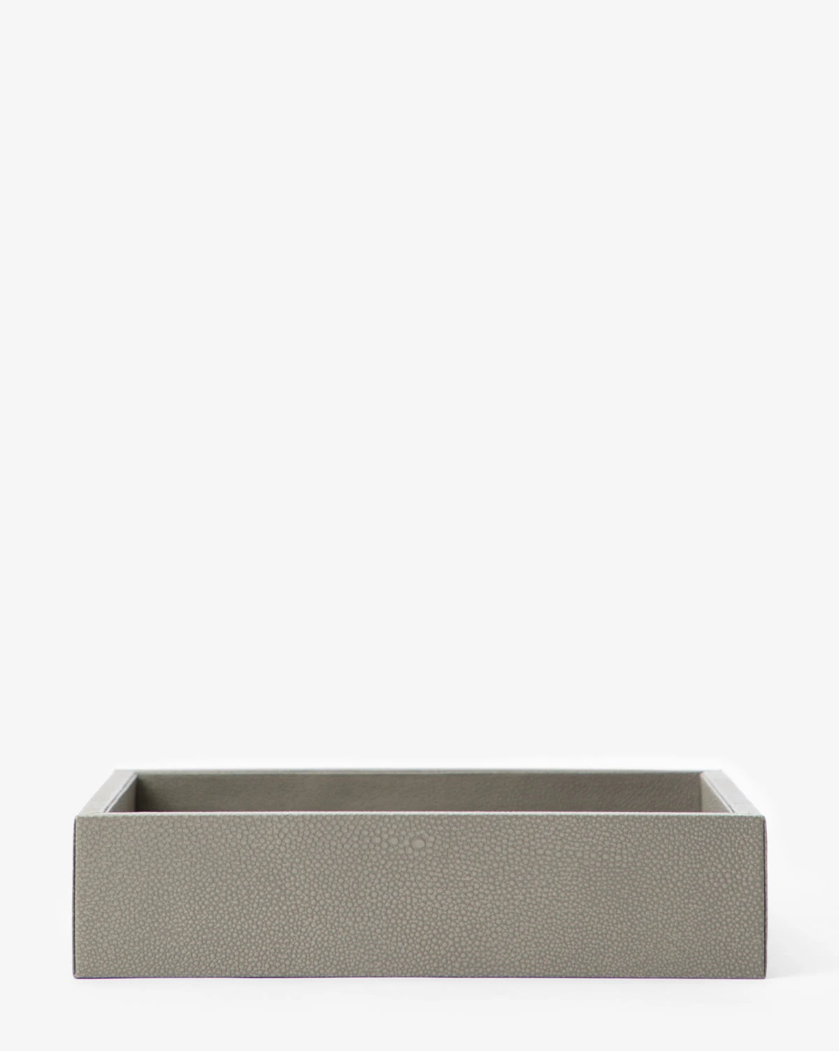 Gray Shagreen Tray 5 Gray Shagreen Tray - Image 3