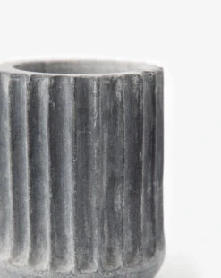 Grayson Black Marble Vase -Bloomingville Shop GraysonBlackMarbleVase MDCR2439 BLK OS D1