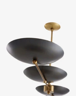 Griffith Linear Chandelier -Bloomingville Shop GriffithLinearChandelier MLHT1295 BRS OS D2