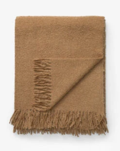 Hadlee Boucle Throw -Bloomingville Shop HadleeBoucleThrow MBED0222 TAN OS D1
