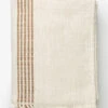 Helena Soft Fringe Camel & Cream Blanket