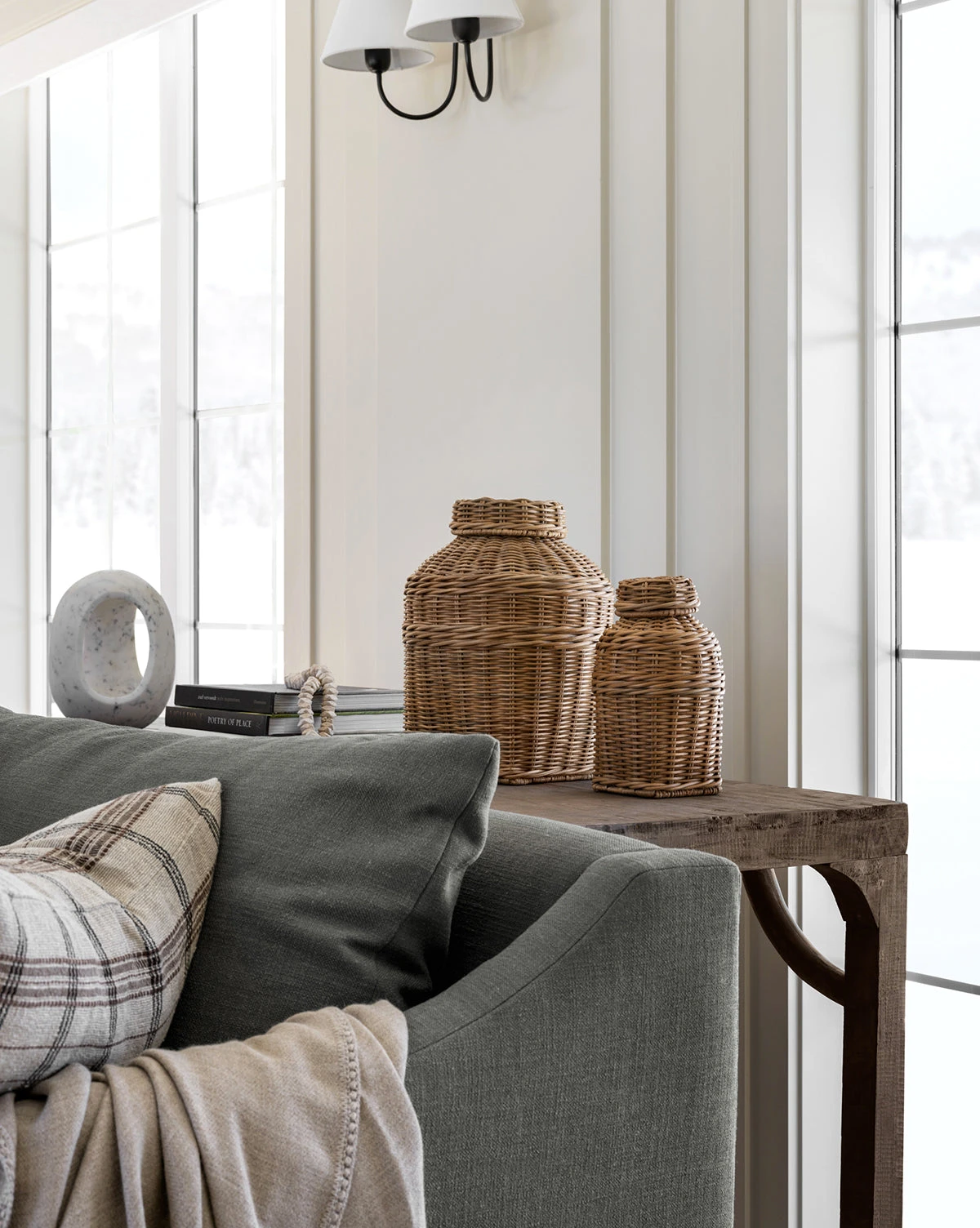 Ahnamia Wicker Jars 4 Ahnamia Wicker Jars - Image 2