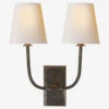 Hulton Double Sconce -Bloomingville Shop HultonDoubleSconce MLHT1762 BRZ OS T