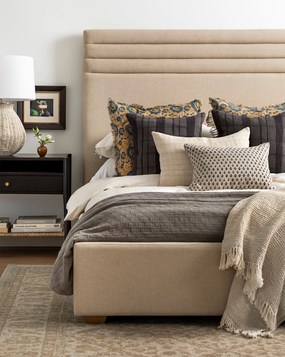 Stonewashed Waffle Cotton Throw 4 Stonewashed Waffle Cotton Throw - Image 2