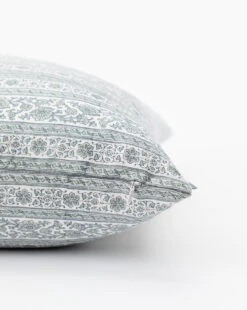 Jeanne Pillow Cover -Bloomingville Shop JeannePillowCover MPLW1112 BLU 20x20 D1