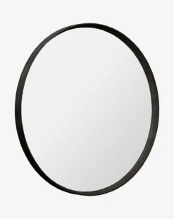 Jillian Round Faux Shagreen Mirror 11 Jillian Round Faux Shagreen Mirror -Bloomingville Shop JillianRoundFauxShagreenMirror MMIR0306 MSH 32 D1
