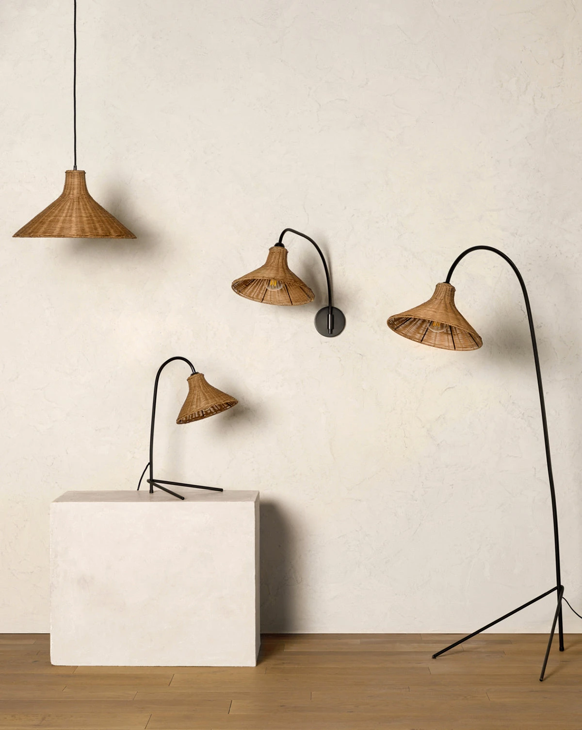 Johanson Woven Floor Lamp 6 Johanson Woven Floor Lamp - Image 4