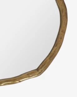 Keira Round Mirror -Bloomingville Shop KeiraRoundMirror MMIR0280 GLD 24 D2