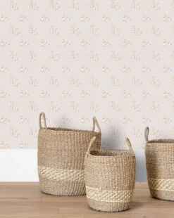 Bunnies Wallpaper -Bloomingville Shop KidsWallpaper 112 Bunnies Grey R1 V2