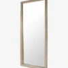 Kimbrel Square Mirror -Bloomingville Shop KimbrelSquareMirror MMIR0301 TAN 36x84 MAIN