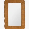 Kinley Wall Mirror 2 Kinley Wall Mirror -Bloomingville Shop KinleyWallMirror MMIR0300 NAT 25x37 MAIN