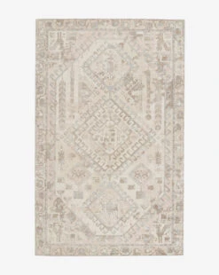 Lenola Cream Handwoven Wool Rug