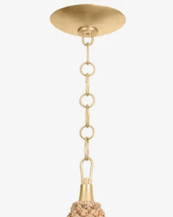 Levene Pendant -Bloomingville Shop LevenePendant MLHT1793 GLD L D1 T