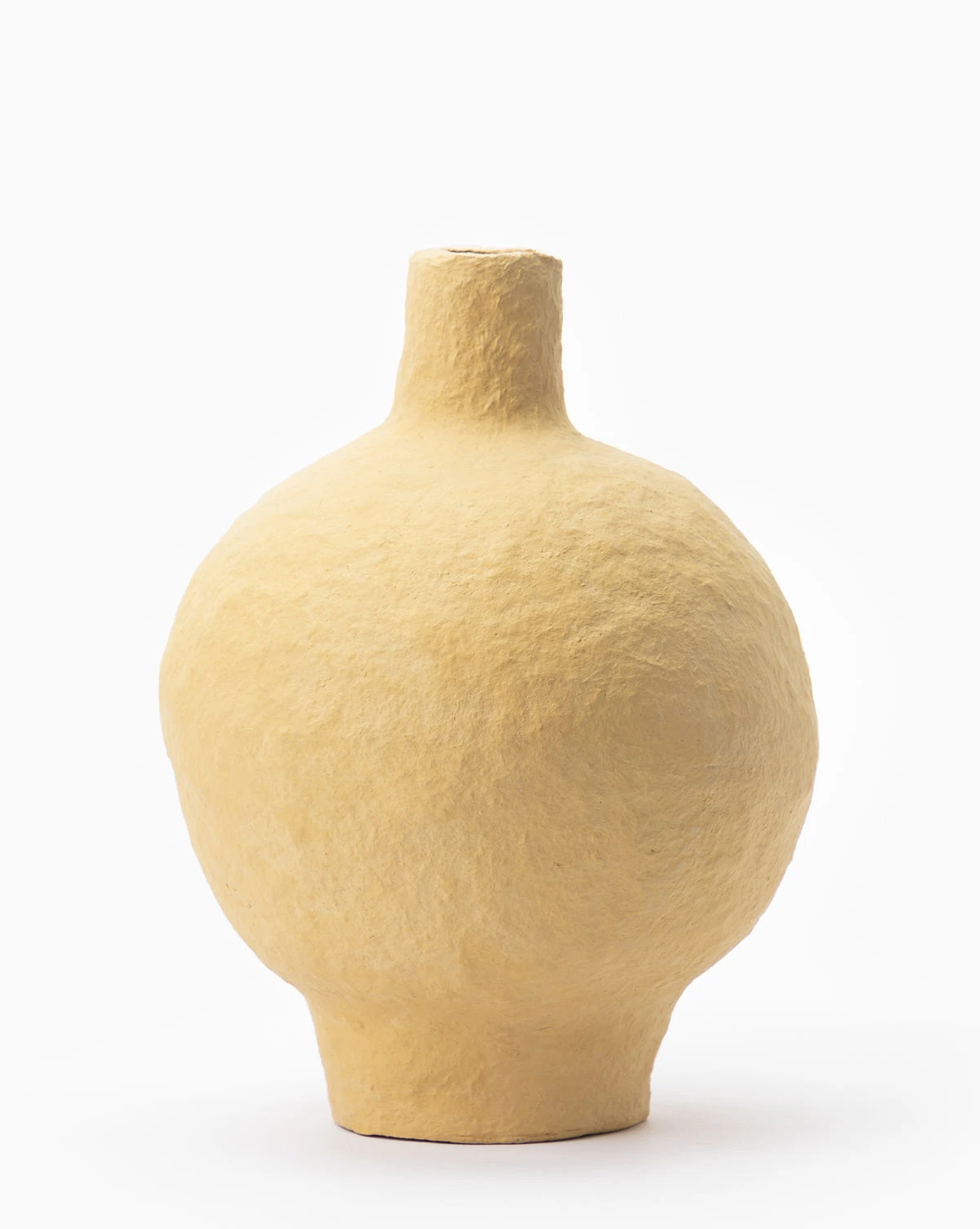 Long Necked Paper Mache Vase 3 Long Necked Paper Mache Vase