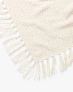 Lorenzo Cream Grid Throw -Bloomingville Shop LorenzoCreamGridThrow MBED0253 CRM 50x70 D2 T