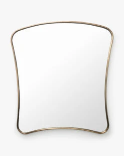 Ludwig Wall Mirror -Bloomingville Shop LudwigWallMirror MMIR0318 BRS OS MAIN T