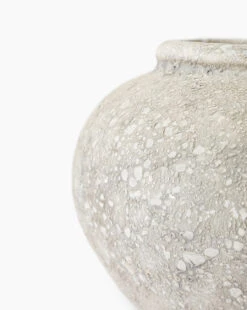 Luna Distressed Vase -Bloomingville Shop LunaDistressedVase MDCR2751 GRY OS D1 T