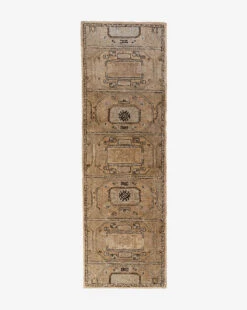 Ellington Hand-Tufted Wool Rug -Bloomingville Shop MRUG0445 NAT 3x8 EllingtonRug