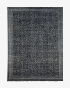 Kazan Hand-Knotted Wool Rug 21 Kazan Hand-Knotted Wool Rug -Bloomingville Shop MRUG0495 NVY 9x12 KazanHand KnottedRug