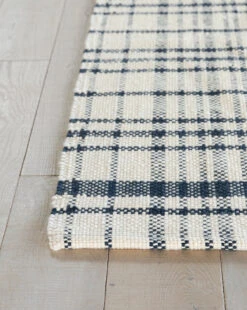 Livorno Handwoven Wool Flatweave Rug -Bloomingville Shop MRUG0498 WHT LivornoRug D2