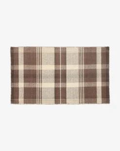 Orton Handwoven Wool Rug -Bloomingville Shop MRUG0666 BWN 3x5 OrtonRug