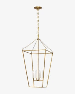 Malloy Open Frame Forged Lantern -Bloomingville Shop MalloyOpenFrameForgedLantern MLHT1855 GIR 18 T