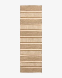 Marlon Handwoven Wool Rug -Bloomingville Shop MarlonHandwovenWoolRug MRUG0907 NAT 3x8 T