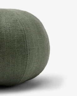 Neve Round Pillow 11 Neve Round Pillow -Bloomingville Shop NeveRoundPillow MPLW1125 GRN OS D1