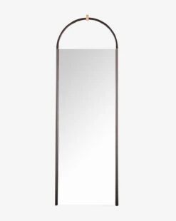 Open Arched Floor Mirror