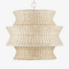 Phebe Rattan Chandelier 2 Phebe Rattan Chandelier -Bloomingville Shop PhebeRattanChandelier MLHT1769 BLN M T