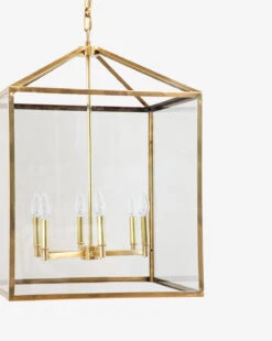 Pietro Lantern Pendant -Bloomingville Shop PietroLantern MLHT1145 BRS L D1