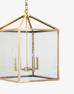 Pietro Lantern Pendant -Bloomingville Shop PietroLantern MLHT1145 BRS S D1