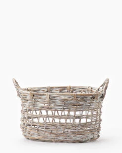 Rattan Handled Basket 8 Rattan Handled Basket -Bloomingville Shop RattanHandledBasket MDCR2026 NAT M