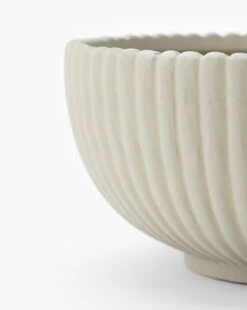 Reeded Bowl -Bloomingville Shop ReededBowl MDCR2138 GRN OS D1