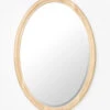 Reta Oval Wood Mirror -Bloomingville Shop RetaOvalWoodMirror